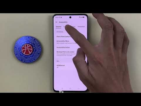High contrast text, text with black borders on OPPO Reno10 5G Android 13