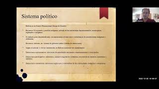 Escenarios Políticos en Bolivia Post Comicios