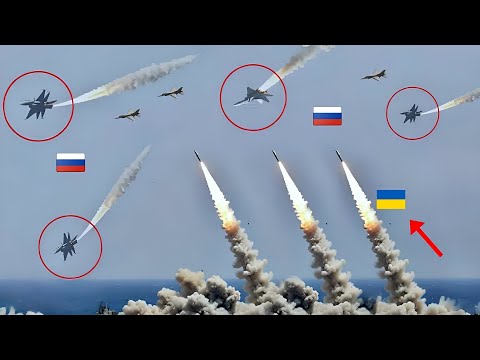 Ukrainian counterattack! 230 Russian MIG-29s shot down by deadly Ukrainian anti-aircraft guns