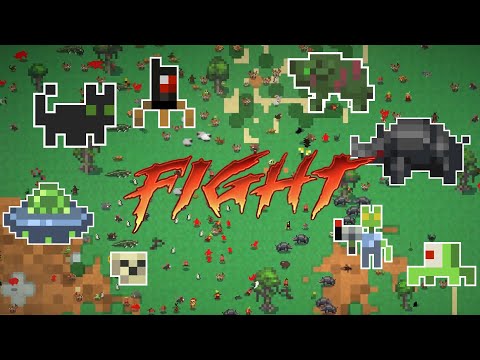 I Made Every Creature Fight In A MASSIVE Battle Royale In WorldBox!