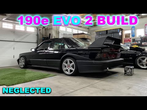 My Mercedes 190e EVO 2 is a disaster. Duraflex body kit