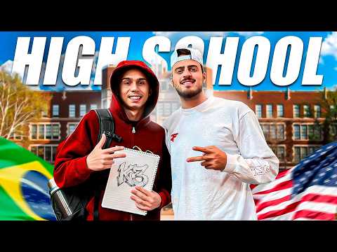 A DAY IN THE LIFE OF A STUDENT AT AN AMERICAN SCHOOL 😎🇺🇸 ​​| Feat. Jon Vlogs