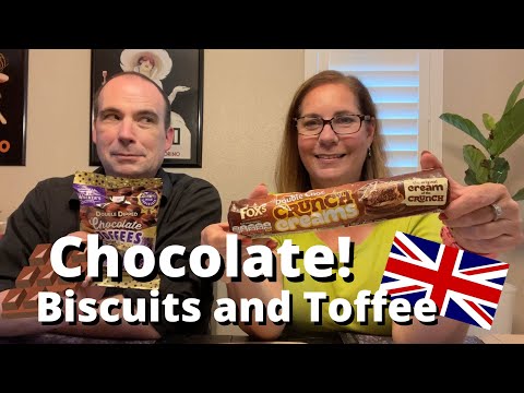 Double Chocolate! Fox's Double Choc Crunch Cream and Walkers Double Dipped Chocolate Toffees