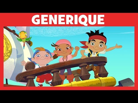 Générique de Jake et les Pirates du Pays Imaginaire - Disney Junior