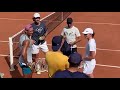 Rafael Nadal Intense Practice with Iga Swiatek