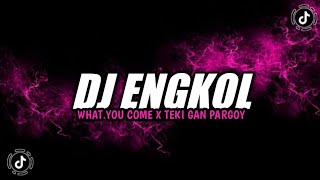 Download lagu DJ ENGKOL WHAT YOU COME X TEKI GAN PARGOY SANTUY K... mp3