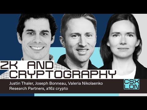 ZK and cryptography with Justin Thaler, Valeria Nikolaenko and Joseph Bonneau