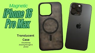 REVIEW: Lamicall Magnetic Case for iPhone 16 Pro Max
