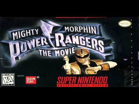 Mighty Morphin Power Rangers- The Movie (SNES) Music: Cargo Train Extended HD