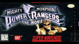 Mighty Morphin Power Rangers- The Movie (SNES) Music: Cargo Train Extended HD