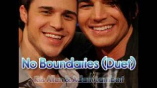 Kris Allen & Adam Lambert - No Boundaries (Duet)