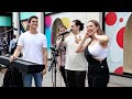AMAZING MOMENT WATCH WHEN ORIGINAL ARTIST APPEARS Glimpse Of Us Joji Allie Sherlock Cover