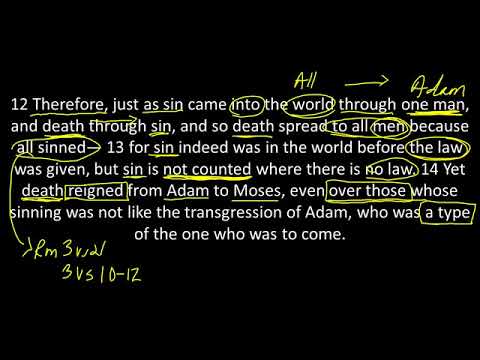Romans 5:12-21 // Death In Adam; Life in Christ