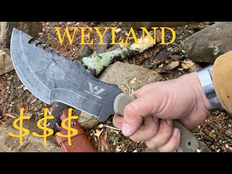 Best Budget Tracker Knife! The Weyland Tracker! Tom Brown’s competition.