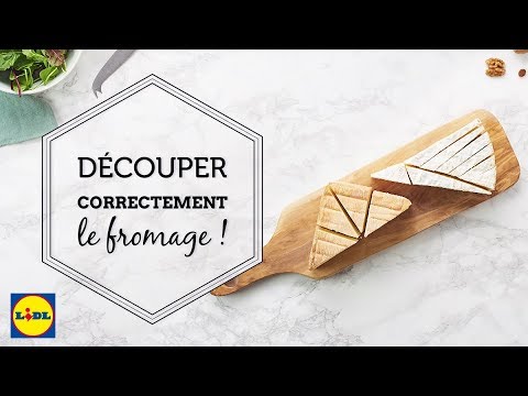 Découper correctement le fromage !