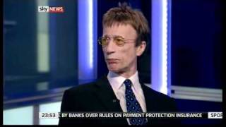 Sky News anchor thinks Maurice Gibb is still alive (Sky News, 8.10.10)