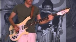 Squackett - Divided Self [bassline / bass cover]