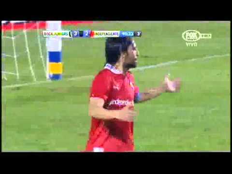 Boca 3 - Independiente 3 Gol Farias / Copa Sudamericana