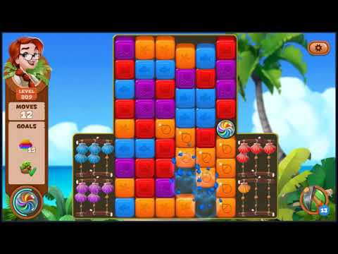 Lost Island Blast Adventure Level 809 - NO BOOSTERS 🏝️ | SKILLGAMING ✔️