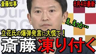 【斎藤知事】立花孝志氏の人種差別発言問題を定例会見で質問されるも、とんでもない発言をしてしまう！#時事通信記者を守れ