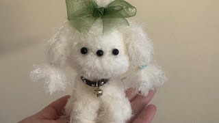 DIY cute dog tutorial#pipecleanercrafts #diytutorial #handmade #cute