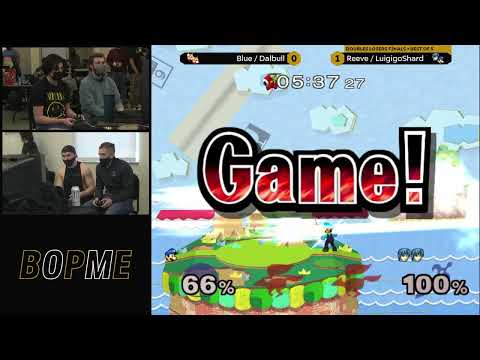BOPME 23 - Doubles Losers Finals - Blue/Dalbull vs Reeve/LuigigoShard