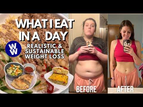 What I Eat In A Day For Healthy Weight Loss | WeightWatchers | Calzones, Egg Bake, BBQ Chicken Bowl