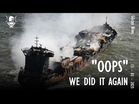 Silicon Bites #112 - "Whoops" Arrested Captain of Jet Fuel Smash Ship was Russian - A 'Coincidence'.