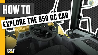 Video about Exploring the Cat 950 GC Wheel Loader Cab