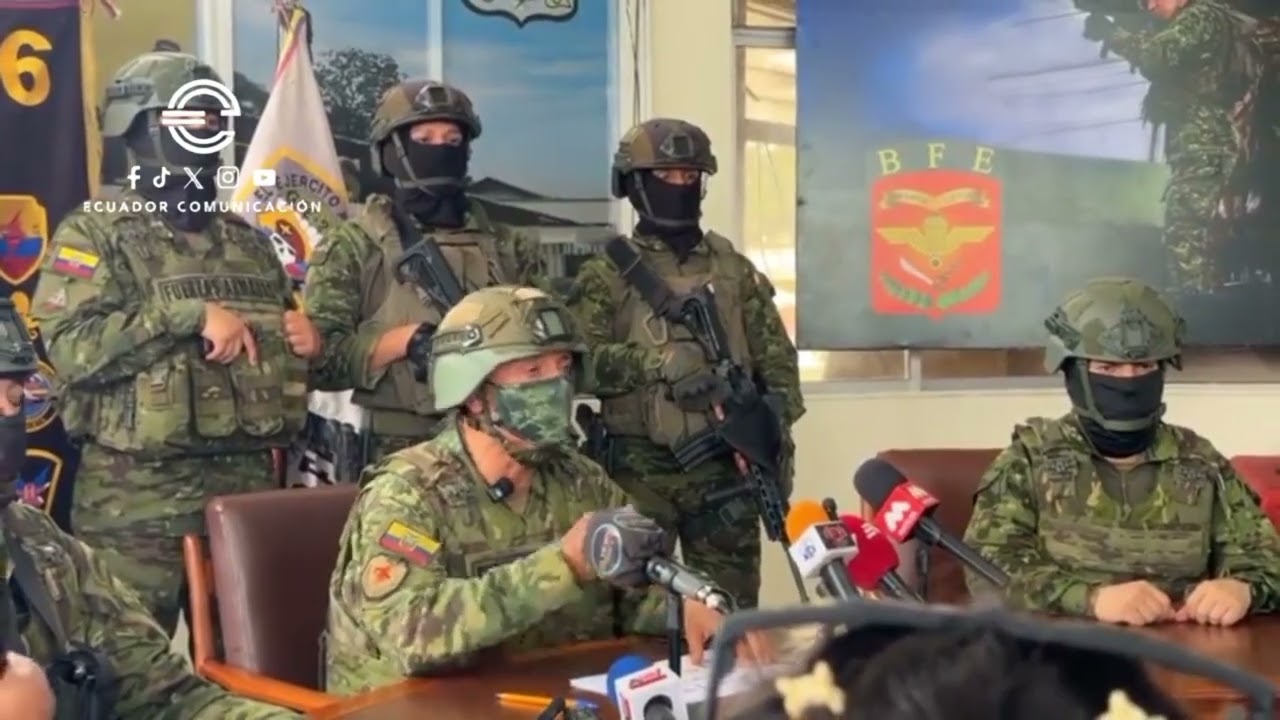 Fuerzas Armadas dan golpe letal al crimen organizado: 20 objetivos de alto valor capturados en Los Ríos y Santo Domingo