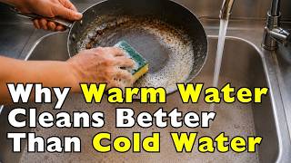 Warm Water vs. Cold Water: The Cleaning Truth