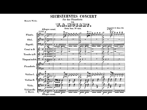 Mozart: Piano Concerto No. 16 in D major, K.451 [Uchida/Tate]