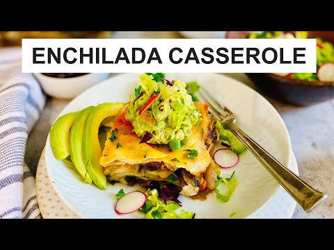 Enchilada Casserole | Vegan