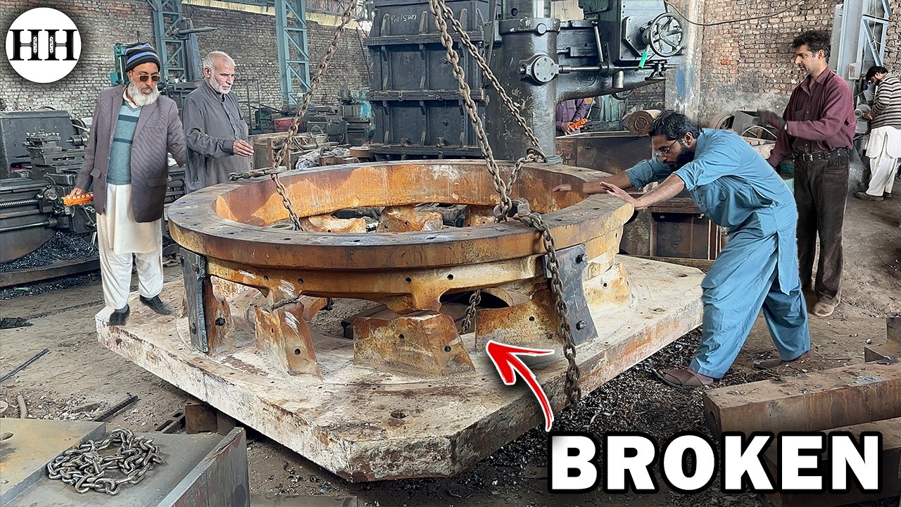 How We Repaired This Giant Thing—Still Have No Clue What It Is! 🤔