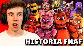 REACCIONO a LA HISTORIA COMPLETA de FIVE NIGHTS AT FREDDY'S