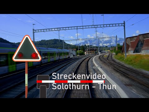 Cab ride / Führerstandsmitfahrt Regio Solothurn - Burgdorf - Konolfingen - Thun