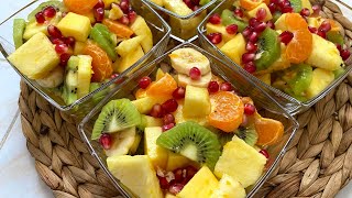 TAM BİR GÖRSEL ŞÖLEN 😍 Tropikal Meyve Salat