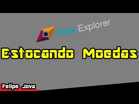 Estocando Moedas - Pool Explorer/CPU e GPU