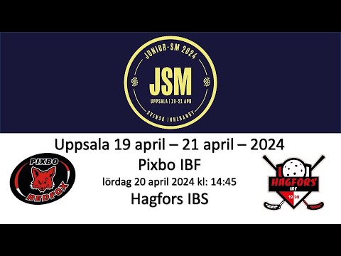 JSM HJ18 Kvartsfinal - Pixbo IBF - Hagfors IBS