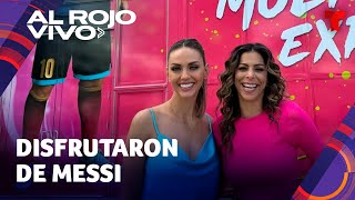 Jessica Carrillo y Lourdes Stephen recorren la primera exhibición inmersiva de Messi