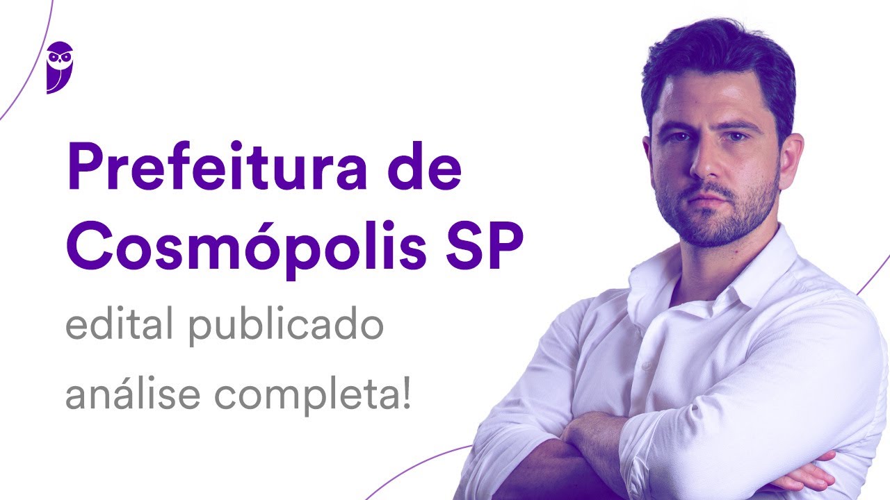Prefeitura de Cosmópolis SP: edital publicado - análise completa!