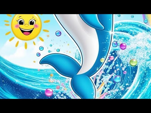 The Dancing Dolphin Song 🐬 | Fun Animal Cartoon for Kids | Toon Zap