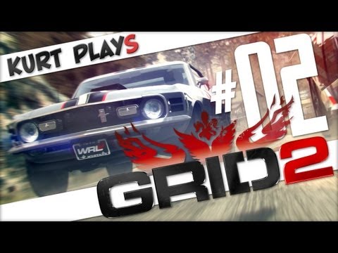 Kurt Plays GRID 2 - E02 - Mustard Shrapnel