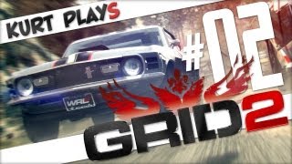 Kurt Plays GRID 2 - E02 - Mustard Shrapnel