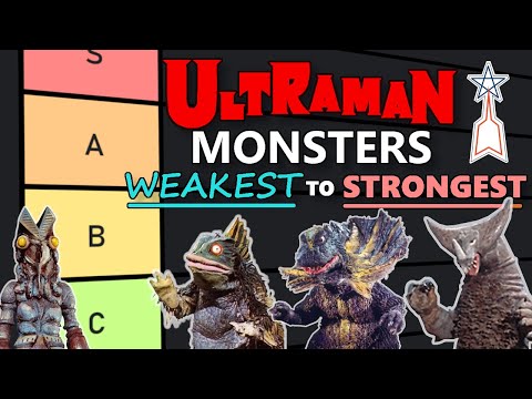 Rangliste JEDES Ultraman (1966) Kaiju vom Schwächsten zum Stärksten! (Monster Power Tier List)