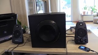 Logitech Z623 Soundsystem 2.1 Stereo-Lautsprecher THX (mit Subwoofer)