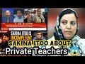 Sakina Itoo Education Minister JK Govt Teachers Private Teachers TET Arshid Bhat BJP News