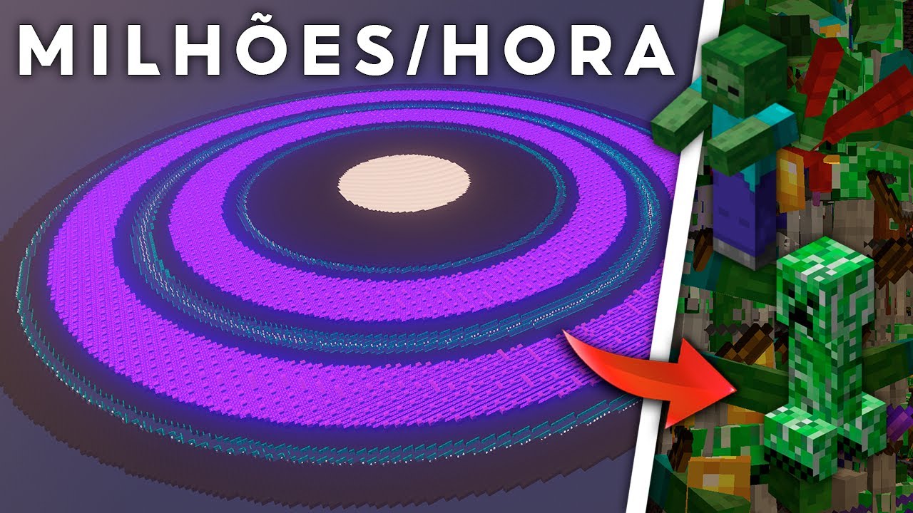 Fizemos a Farm Mais Rápida do Mundo no Minecraft