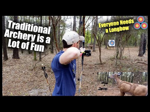 The Most Fun I've Had Shooting Archery in Years | Shooting Traditional Archery