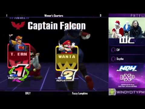 WDW - 10/28/15 - ORLY (Falcon) vs  Fuzzy Lumpkins (Wario) - Winner's Quarters
